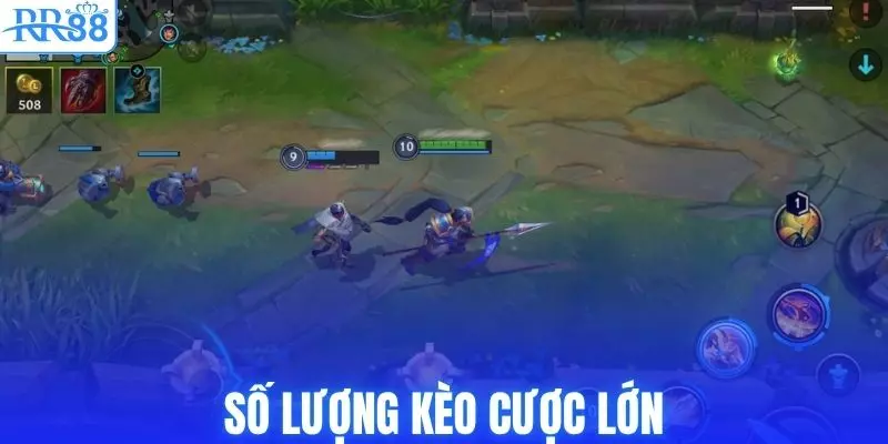 Bộ môn được yêu thích với số lượng kèo cược lớn